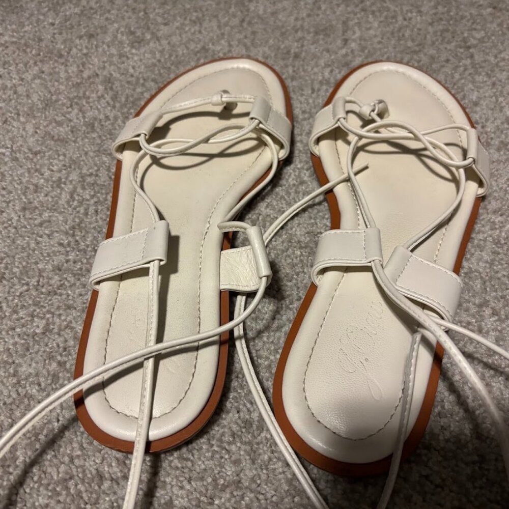 JCrew Wrap Sandals